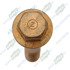 612630110958 Болт DIN6921 М10х65х1,5 Р=30 К=13 фланцевый, каленый, выпускного коллектора ГАЗ,ПАЗ,Камаз (дв.Cummins ISBe,ISF3.8,ISLe) Weichai Power